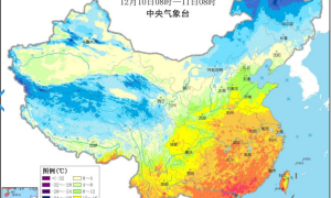 9日起稍回暖，未来五天广东依然无雨